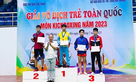 Hà Nội dẫn đầu tại giải Kickboxing trẻ vô địch quốc gia 2023