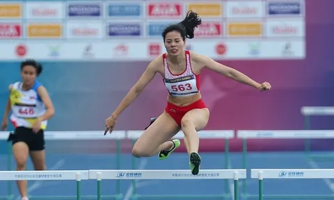 Giải Điền kinh châu Á 2023: Nguyễn Thị Huyền xếp hạng 5 nội dung 400m rào