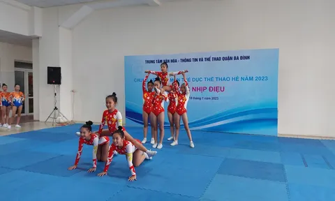 Liên hoan Múa hát tập thể - Ca khúc Măng non và Chung kết các môn thể thao Thiếu nhi quận Ba Đình hè năm 2023