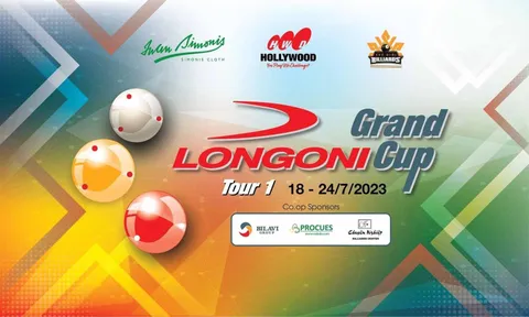 Khởi tranh giải Billiards 3 băng Longoni Grand Cup 2023 tour 1 có giải thưởng khủng