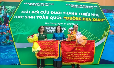 Hơn 500 vận động viên tranh tài giải Bơi “Đường đua xanh” năm 2023 