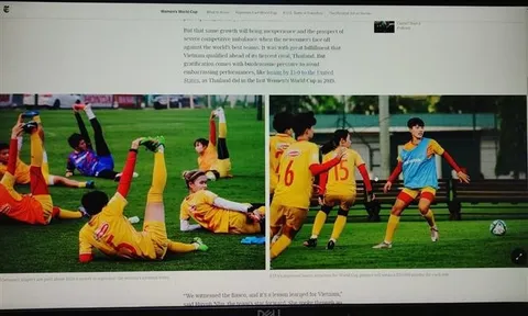 World Cup nữ 2023: Báo Mỹ ấn tượng với sự phát triển của đội tuyển nữ Việt Nam