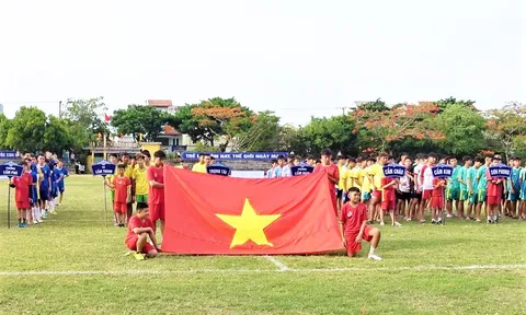 Thành phố Hội An tổ chức giải Bóng đá Thiếu niên hè năm 2023