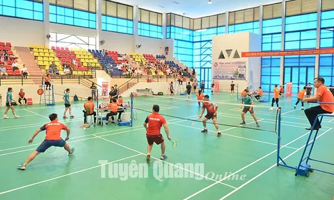 Giải Cầu lông công nhân, viên chức, lao động và lực lượng vũ trang tỉnh Tuyên Quang năm 2023