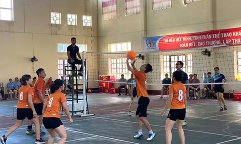 Bế mạc giải Cầu lông, Quần vợt, Bóng chuyền hơi ngành Kiểm sát nhân dân tỉnh Lào Cai năm 2023