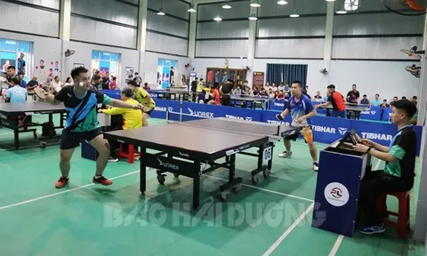 Giải Bóng bàn tranh cúp trà sen Kiếp Bạc lần thứ nhất năm 2023