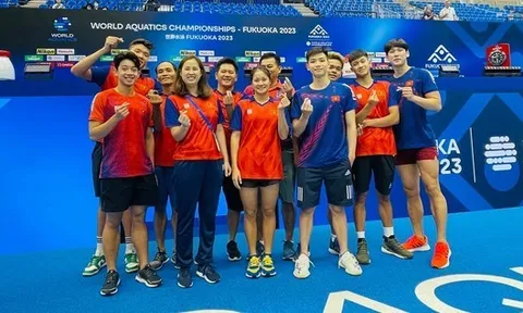 5 thành viên của đội tuyển Bơi Việt Nam sớm dừng bước ở vòng loại giải thế giới 2023