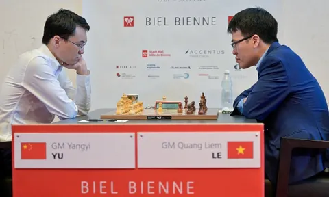 Hạ kỳ thủ Trung Quốc, Lê Quang Liêm dẫn đầu Festival cờ Vua Biel Grandmaster 2023