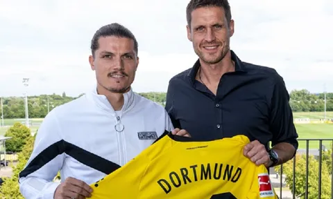 Dortmund công bố tân binh thứ ba trong kỳ chuyển nhượng mùa hè