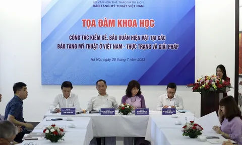 Để các hiện vật kéo dài thêm tuổi thọ
