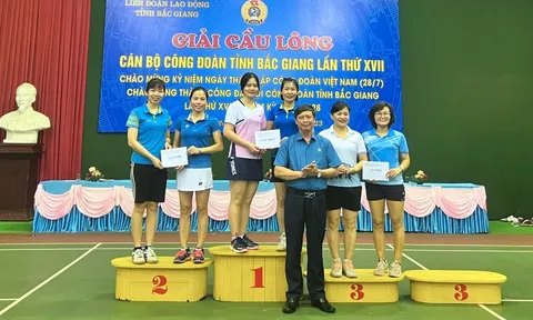 Giải Cầu lông cán bộ công đoàn tỉnh Bắc Giang lần thứ 17 năm 2023