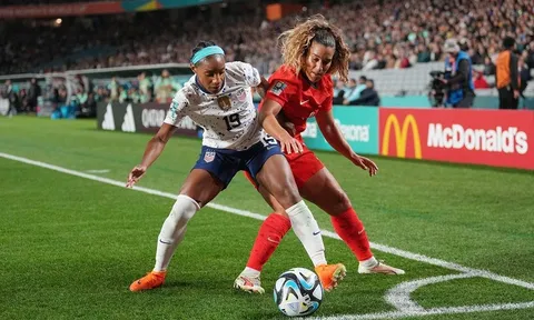 World Cup nữ 2023: Mỹ gặp khó ở vòng 1/8, Anh hủy diệt Trung Quốc bằng 1 set tennis