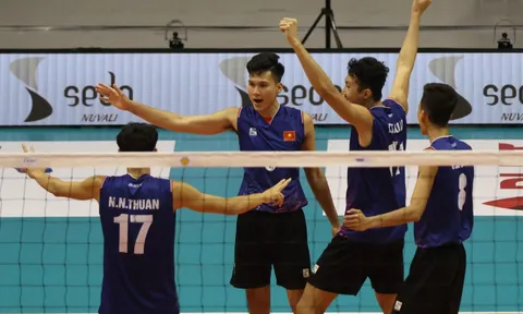 Bóng chuyền nam Việt Nam xếp hạng 56 thế giới