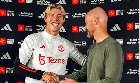 Huấn luyện viên Ten Hag tiết lộ lý do Man United chi đậm chiêu mộ Rasmus Hojlund