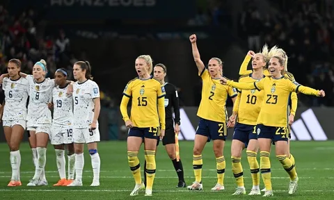Vòng 1/8 World Cup nữ 2023: Mỹ trở thành cựu vương