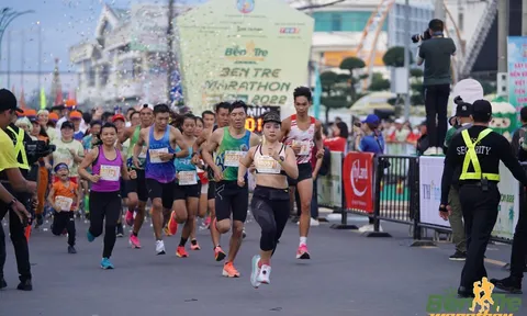 Giải Marathon Bến Tre 2023 có nhiều nét độc đáo
