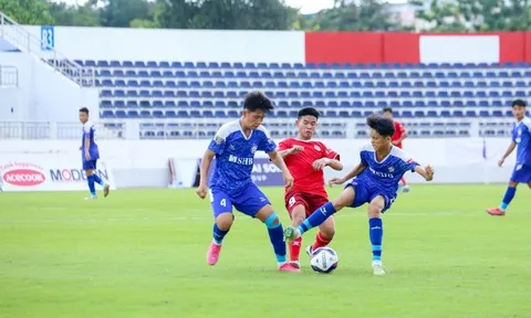 Lượt 2 Vòng chung kết Giải Vô địch U15 Quốc gia - Cúp Acecook 2023  (Bảng A): Hồng Lĩnh Hà Tĩnh giành vé đi tiếp