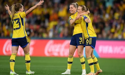 World Cup nữ 2023: Đánh bại Australia, Thụy Điển lần thứ tư giành hạng Ba chung cuộc