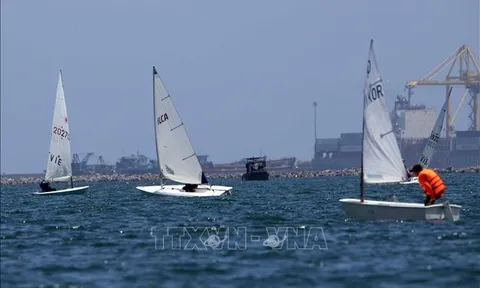 Đà Nẵng đứng Nhất toàn đoàn tại Giải Sailing vô địch trẻ Quốc gia