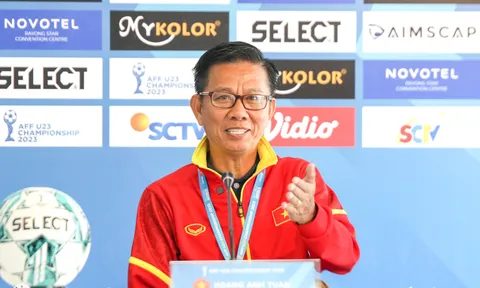 Huấn luyện viên Hoàng Anh Tuấn: “U23 Việt Nam tôn trọng U23 Undonesia và sẽ thi đấu với phong độ tốt nhất”