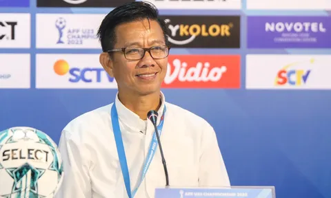 Huấn luyện viên Hoàng Anh Tuấn hài lòng khi U23 Việt Nam vào chung kết