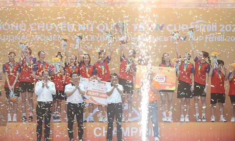 Đội tuyển Việt Nam 1 vô địch giải Bóng chuyền nữ quốc tế VTV Cup 2023