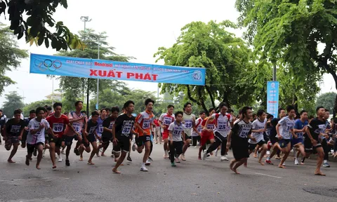 Huyện Mê Linh tổ chức chung kết giải chạy Báo Hànộimới mở rộng lần thứ 48 - Vì hòa bình năm 2023
