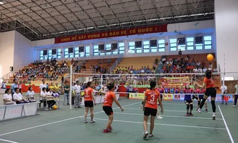 Nam Định: Phong trào chơi bóng chuyền hơi phát triển mạnh mẽ