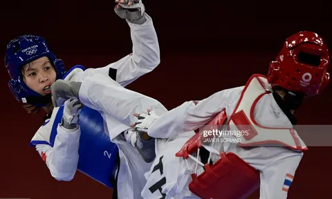 Trương Thị Kim Tuyền tham dự giải Taekwondo Grand Prix 2023 tại Pháp