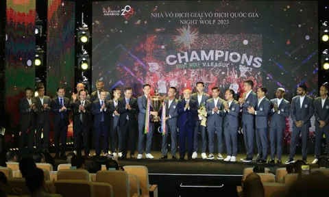 Gala V.League Awards 2023: Vinh danh các huấn luyện viên và cầu thủ xuất sắc nhất mùa giải