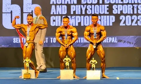Giải vô địch Thể hình châu Á 2023: Việt Nam đã giành 3 huy chương vàng