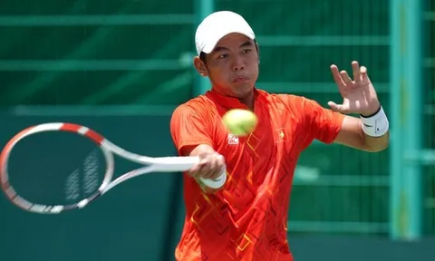 Lý Hoàng Nam lần đầu vào vòng 2 giải Quần vợt Challenger 100