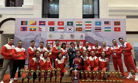 Giải Thể hình vô địch châu Á 2023: Việt Nam giành 5 huy chương vàng và Cúp bạc đồng đội nữ