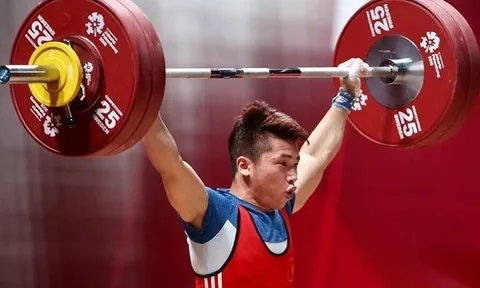 Trịnh Văn Vinh xếp hạng 5 tại giải Cử tạ vô địch thế giới 2023
