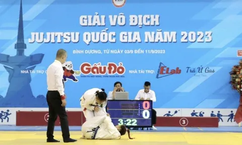 Hơn 300 vận động viên tranh tài tại giải vô địch Ju-jitsu Quốc gia 2023