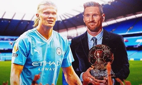 Lionel Messi và Erling Haaland là ứng viên sáng giá giải Quả bóng Vàng 2023