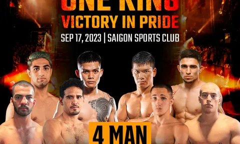 Giải Muay Thai 4-Man Tournament lần đầu tiên được tổ chức tại Việt Nam