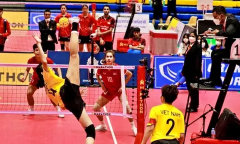 Tuyển Cầu mây Việt Nam đi tập huấn Thái Lan