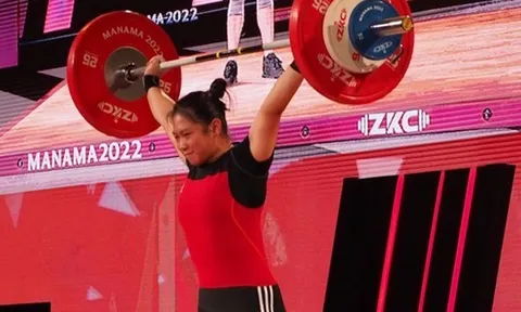 Giải vô địch Cử tạ thế giới 2023: Lực sĩ Quàng Thị Tâm xếp hạng 28