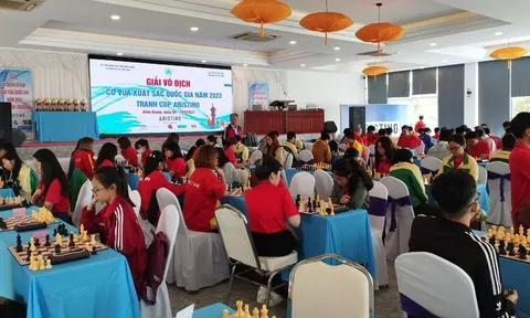 Giải cờ Vua xuất sắc quốc gia 2023: Lê Tuấn Minh lập hat-trick huy chương vàng
