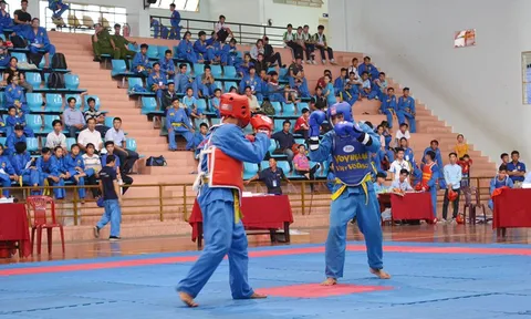 Khởi tranh môn Vovinam Đại hội Thể thao đồng bằng sông Cửu Long lần thứ IX
