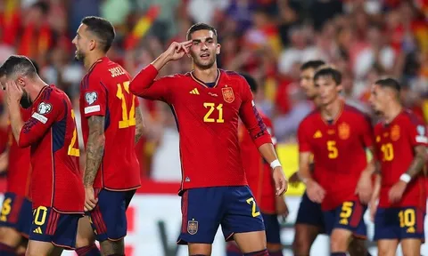 Vòng loại Euro 2024: Tây Ban Nha tiếp tục thắng đậm, Italia lên ngôi nhì bảng C