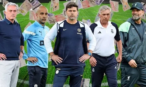 Ông Pep Guardiola lập kỷ lục trong danh sách "Huấn luyện viên chi nhiều tiền nhất"