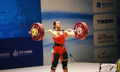 Giải Cử tạ vô địch thế giới 2023: Đô cử Phạm Thị Hồng Thanh đứng hạng 11