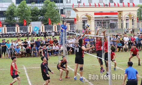 Giải vô địch Bóng chuyền tỉnh Hòa Bình năm 2023