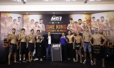 Bốc thăm chia cặp đấu tại giải Muay Thai 4 - Man Tournament