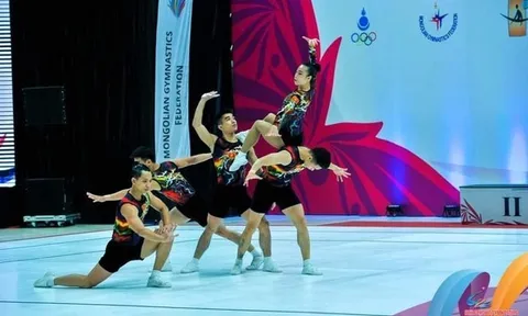 Giải Aerobic vô địch châu Á 2023: Việt Nam giành 3 huy chương vàng