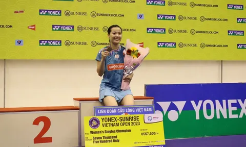 Giải Cầu lông quốc tế Vietnam Open: Nguyễn Thùy Linh bảo vệ thành công chức vô địch