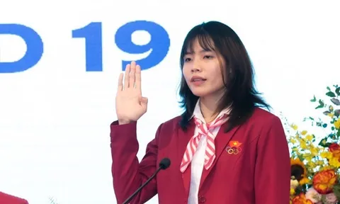 Đoàn Thể thao Việt Nam thay người cầm cờ tại Lễ khai mạc ASIAD 19