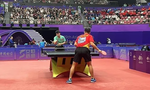 Tuyển bóng bàn nam, nữ Việt Nam thua trong ngày đầu ra quân tại ASIAD 19